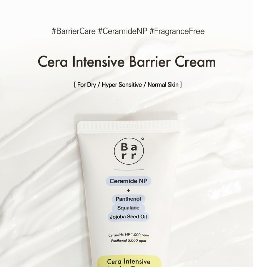 Barr - Cera Intensive Barrier Cream, 80ml, 111 g, 8809875908402