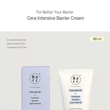 Barr - Cera Intensive Barrier Cream, 80ml, 111 g, 8809875908402