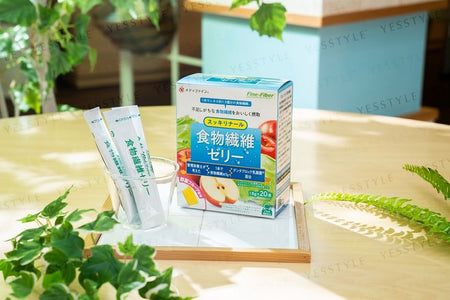 FINE JAPAN - Dietary Fiber Jelly, 20 Sachets, 407 g, 4976652016606