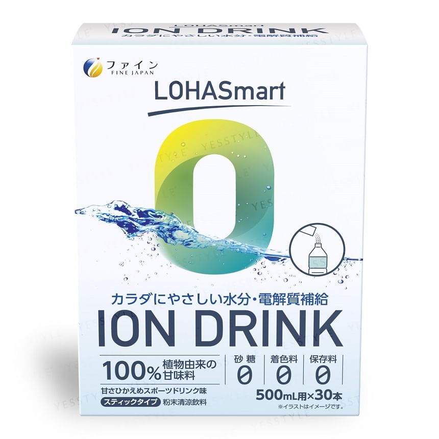 FINE JAPAN - LOHA Smart Ion Drink, 30 Sticks, 145 g, 4976652018280