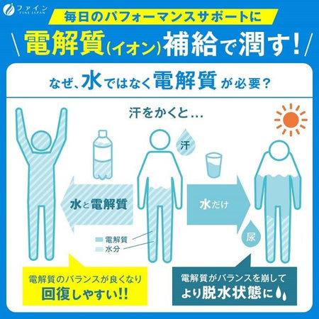 FINE JAPAN - LOHA Smart Ion Drink, 30 Sticks, 145 g, 4976652018280