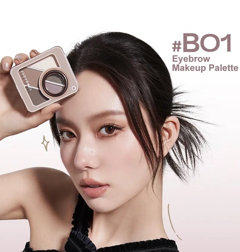 Judydoll - 5 Shades Eyebrow Palette - B01, #B01 - 4.5g, 50 g, 6975242809817