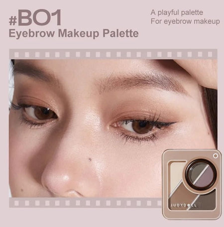 Judydoll - 5 Shades Eyebrow Palette - B01, #B01 - 4.5g, 50 g, 6975242809817