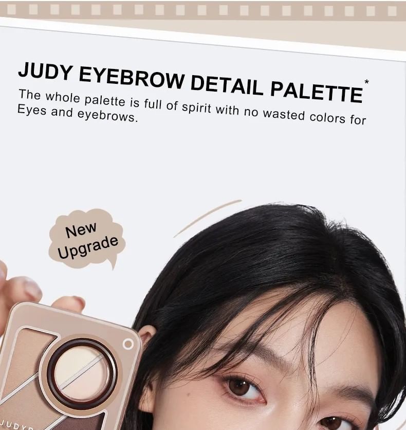 Judydoll - 5 Shades Eyebrow Palette - M01, #M01 - 4.5g, 50 g, 6975242809794