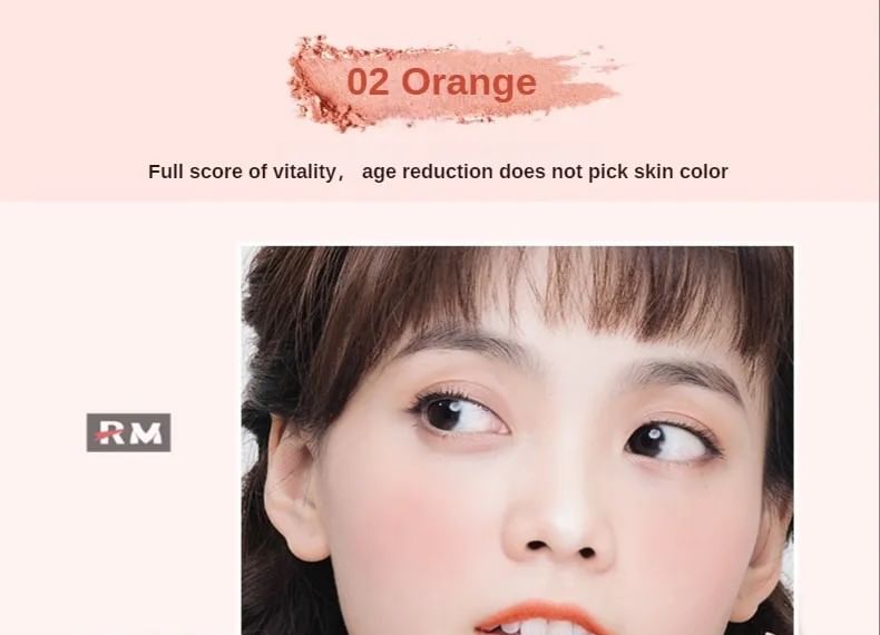 ZEESEA - Three-Color Concealer Blusher - Vigour Orange, #Vigour Orange - 5g, 79 g, 6974475775890