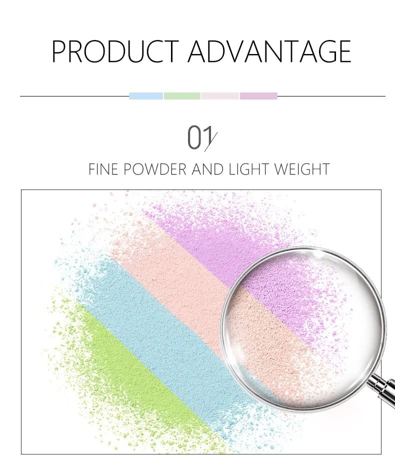ZEESEA - 4 Color Loose Powder - Light Beige, #02 Light Beige - 10g, 81 g, 6974475772332