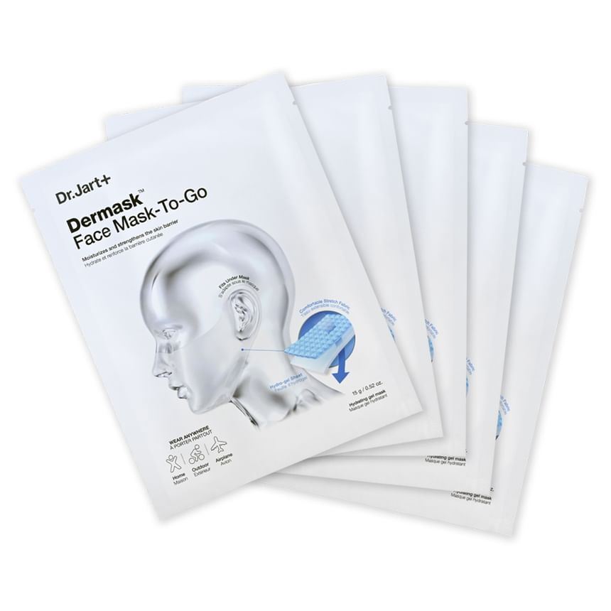 Dr. Jart+ - Dermask Face Mask To Go Set, 15g x 5 pcs, 200 g, 8809844992616