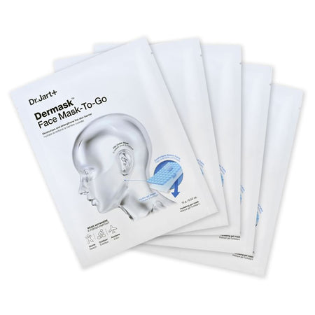 Dr. Jart+ - Dermask Face Mask To Go Set, 15g x 5 pcs, 200 g, 8809844992616