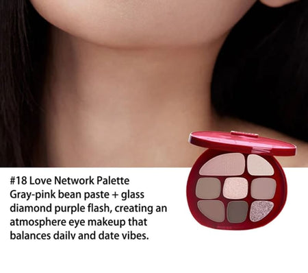 JOOCYEE - Special Edition Eyeshadow Palette - Love Net, #18 Love Net - 11g, 115 g, 6974146262018