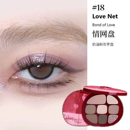 JOOCYEE - Special Edition Eyeshadow Palette - Love Net, #18 Love Net - 11g, 115 g, 6974146262018