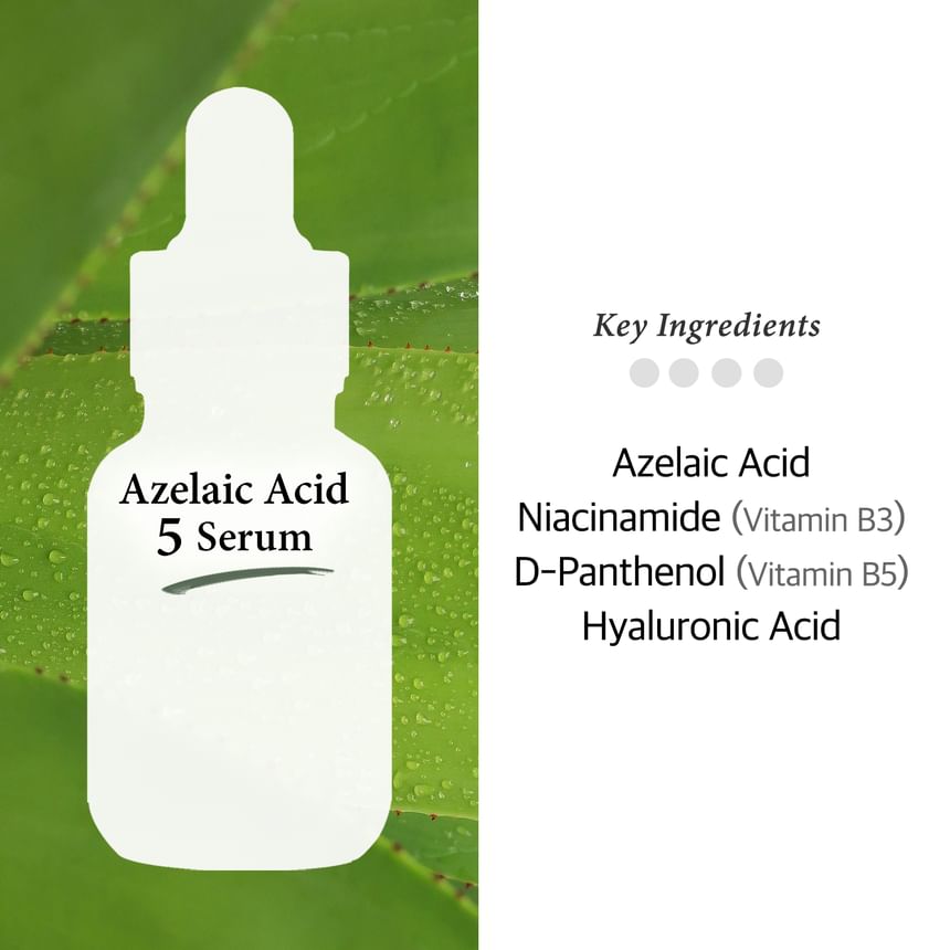 Cos De BAHA - A5 Azelaic Acid 5% Serum, 30ml, 66 g, 8809240319109