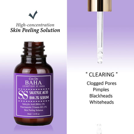 Cos De BAHA - SS Salicylic Acid 2% Serum, 30ml, 66 g, 8809240319093