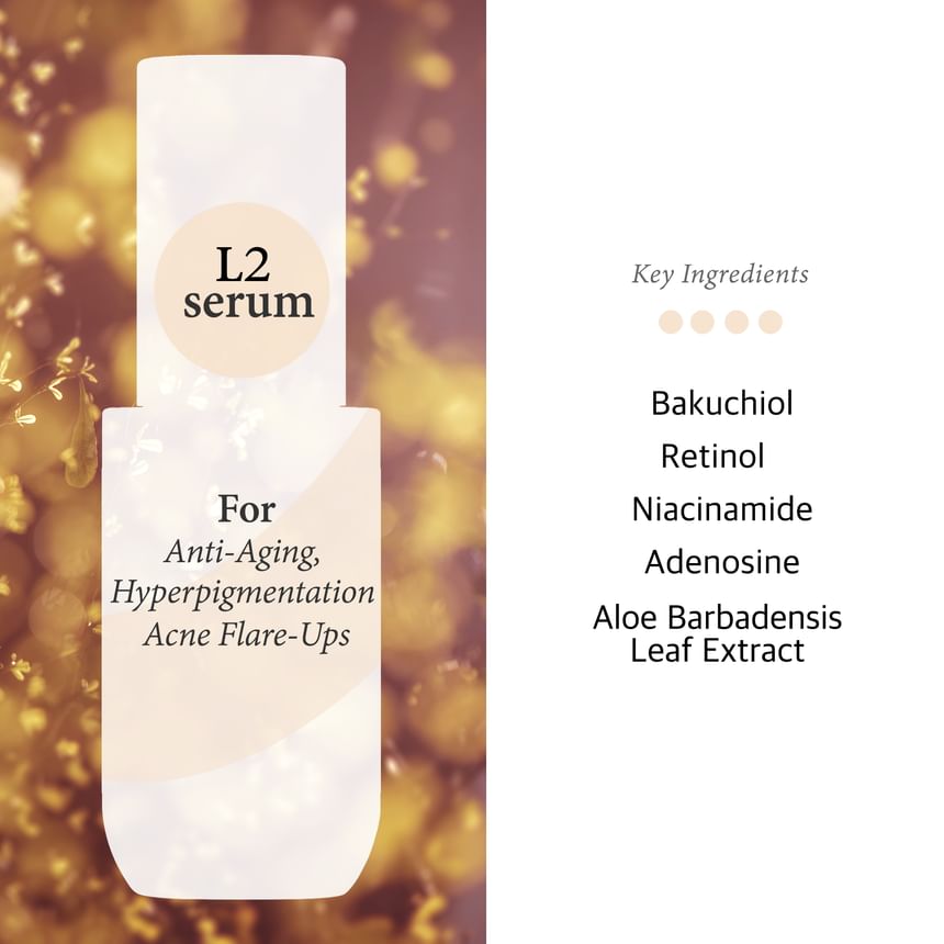 Cos De BAHA - L2 Bakuchiol & Retinol Serum, 30ml, 80 g, 8809240319130