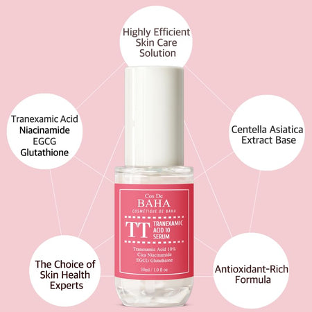 Cos De BAHA - TT Tranexamic Acid Facial Serum, 30ml, 91 g, 8809240319260