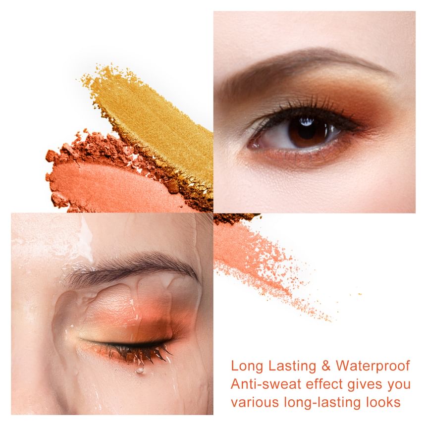 CATKIN - Phonenix 9 Colors Eyeshadow Palette - C09, #C09 Sunset - 14.4g, 117 g, 6971870596044