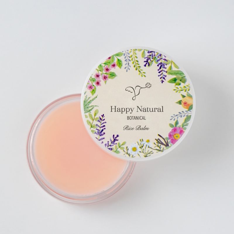 Happy Natural - Botanical Organic Rice Balm, 20g, 56 g, 4524222100592