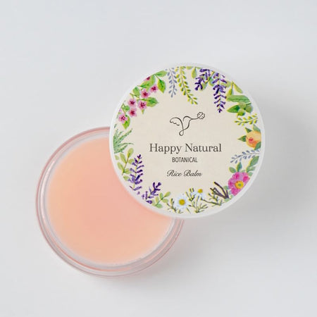 Happy Natural - Botanical Organic Rice Balm, 20g, 56 g, 4524222100592