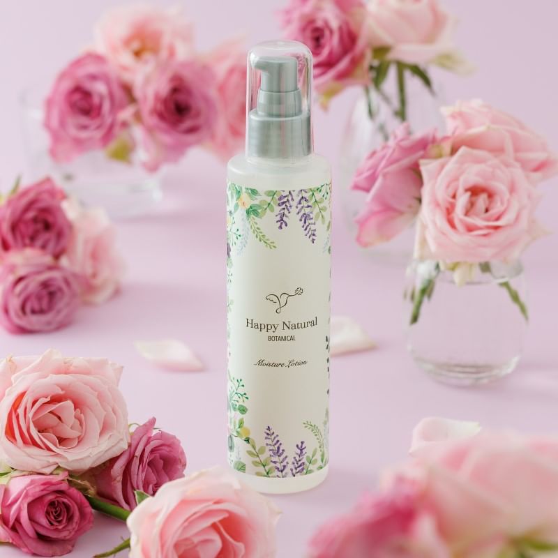 Happy Natural - Botanical Organic Rose Moisturizer, 200ml, 238 g, 4524222100486