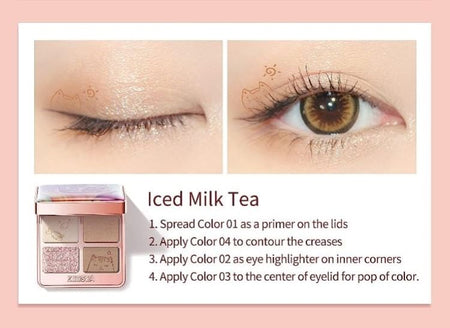 ZEESEA - COLORFUL ANIMAL FOUR-COLOR EYESHADOW X01, #X01, 52 g, 6975852823678