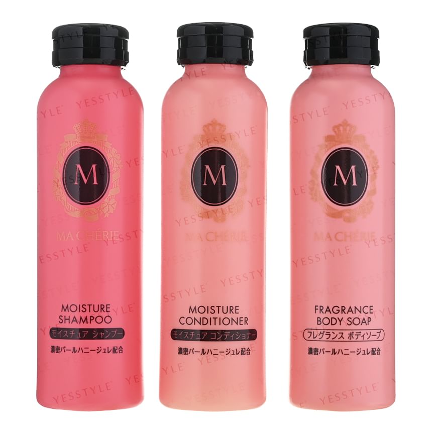 Shiseido - Ma Cherie Moisture Hair & Body EX Travel Set, 50ml x 3, 189 g, 4901872448340