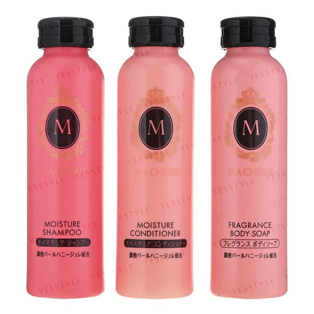 Shiseido - Ma Cherie Moisture Hair & Body EX Travel Set, 50ml x 3, 189 g, 4901872448340