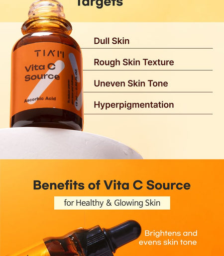 TIA’M - Vita C Source, 2024 Version - 15ml, 80 g, 8809416473154