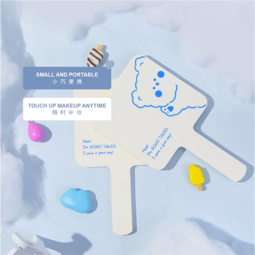 GOGO TALES - Bear Portable Mirror, #Hand Mirror, 89 g, 6955416220273