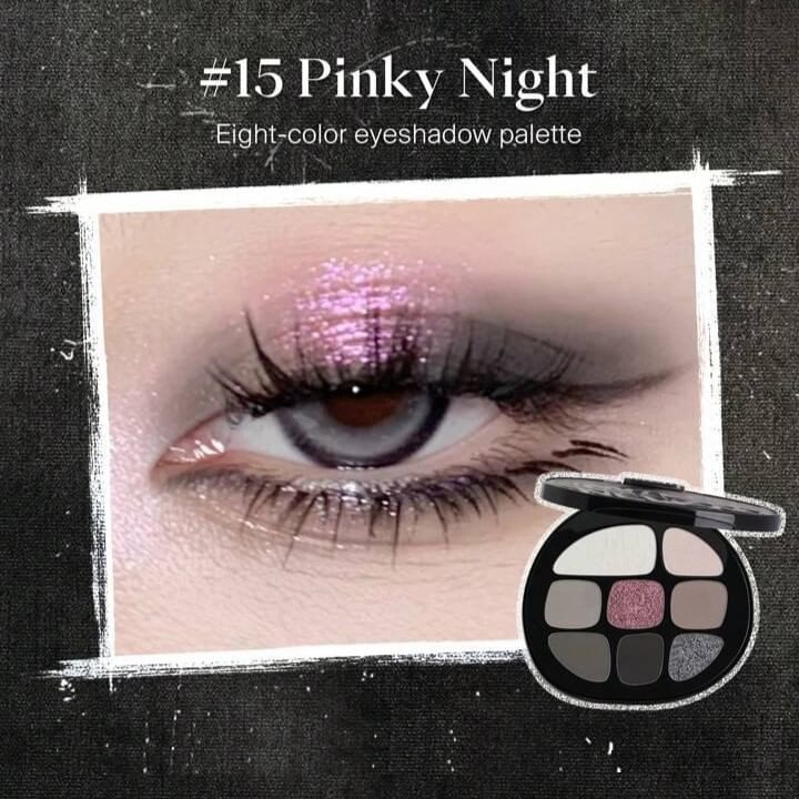 JOOCYEE - Multi-Eyeshadow Palette - Pink Night, #15 Pink Night - 10g, 138 g, 6974146261646