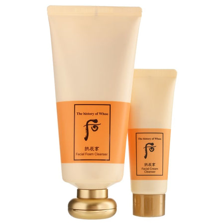 THE WHOO - Gongjinhyang Foam Cleanser Set, 2pcs, 334 g, 8801051242621