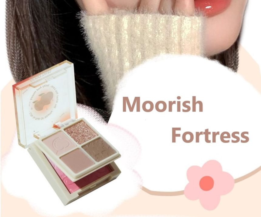 GOGO TALES - Eyeshadow & Blush Palette - Moorish Fortress, #G03 Moorish Fortress - 10.2g, 50 g, 6955416229252