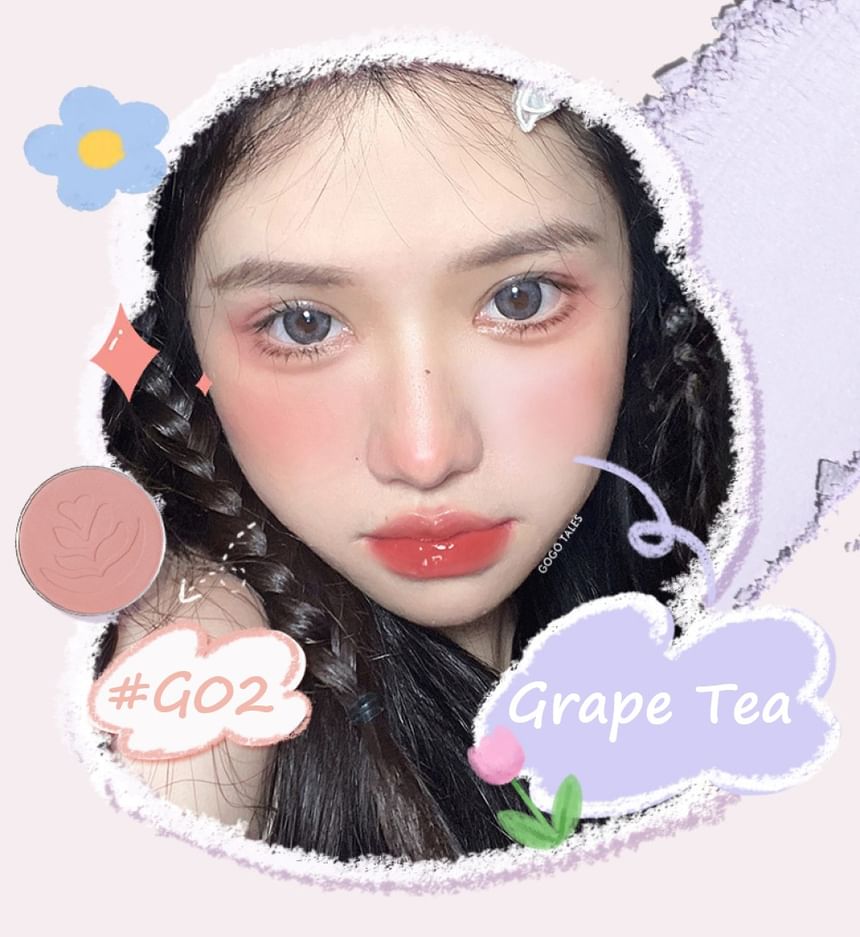 GOGO TALES - All-in-one Plate - Grape Tea, #G02 Grape Tea - 16.8g, 170 g, 6955416229917