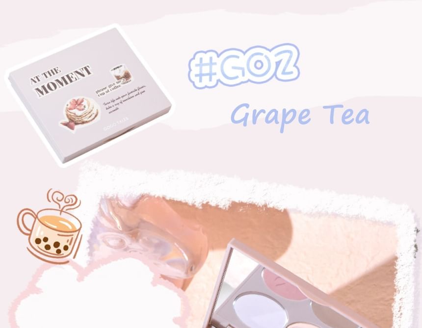 GOGO TALES - All-in-one Plate - Grape Tea, #G02 Grape Tea - 16.8g, 170 g, 6955416229917