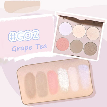 GOGO TALES - All-in-one Plate - Grape Tea, #G02 Grape Tea - 16.8g, 170 g, 6955416229917