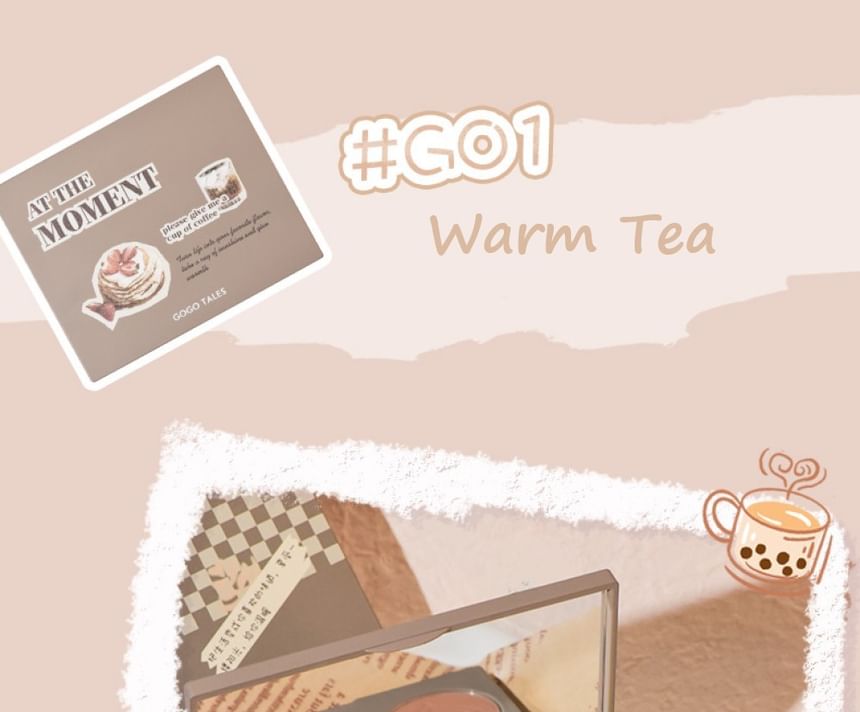 GOGO TALES - All-in-one Plate - Warm Tea, #G01 Warm Tea - 16.8g, 170 g, 6955416229900