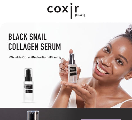 coxir - Black Snail Collagen Serum, 2024 Version - 50ml, 88 g, 8809080826195