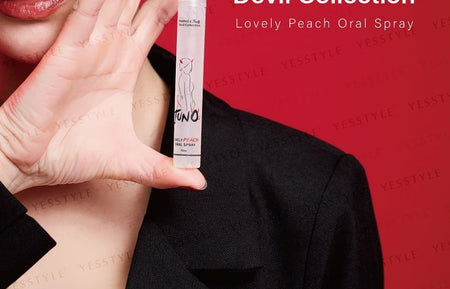 FreshO2 - Juno Devil Collection Lovely Peach Oral Spray, 10ml, 80 g, 4719890783141