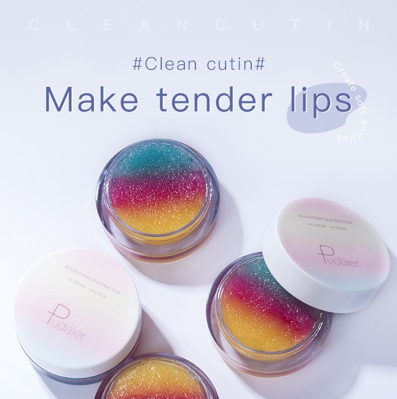 Pudaier - Ice Cream Lip Scrub, Scrub - 10g, 50 g, 6931904220413