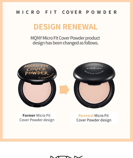 MACQUEEN - Micro Fit Cover Powder, 9g, 55 g, 8809432016007