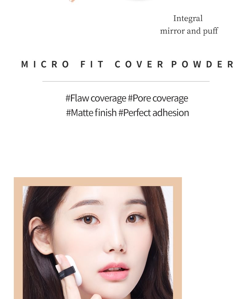 MACQUEEN - Micro Fit Cover Powder, 9g, 55 g, 8809432016007