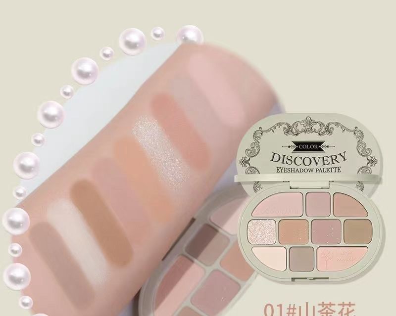GOGO TALES - Special Edition 10 Color Eyeshadow - 01, #G01 Dusty Rose - 14g, 93 g, 6955416231088