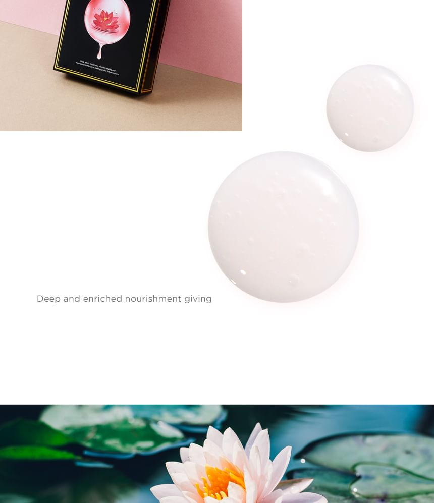 JMsolution - Active Lotus Nourishing Mask Set Ultimate, 30ml x 10 sheets, 430 g, 8809711710282