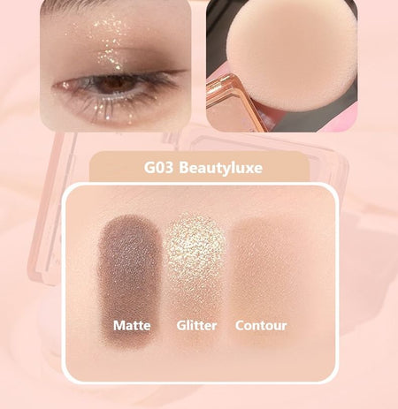GOGO TALES - Mini Eyeshadow Palette - G03, #G03 Beautyluxe - 4g, 38 g, 6955416236182