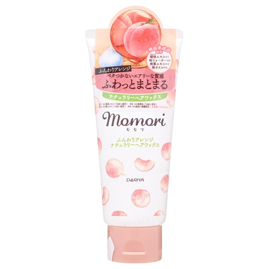 DARIYA - Momori Peach Fluffy Arrange Naturally Hair Wax, 90g, 107 g, 4904651187102