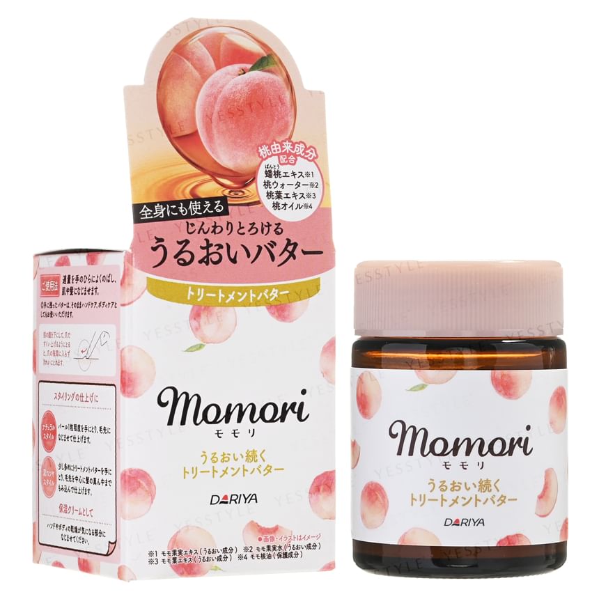 DARIYA - Momori Peach Moisturizing Treatment Butter, 38g, 142 g, 4904651187270