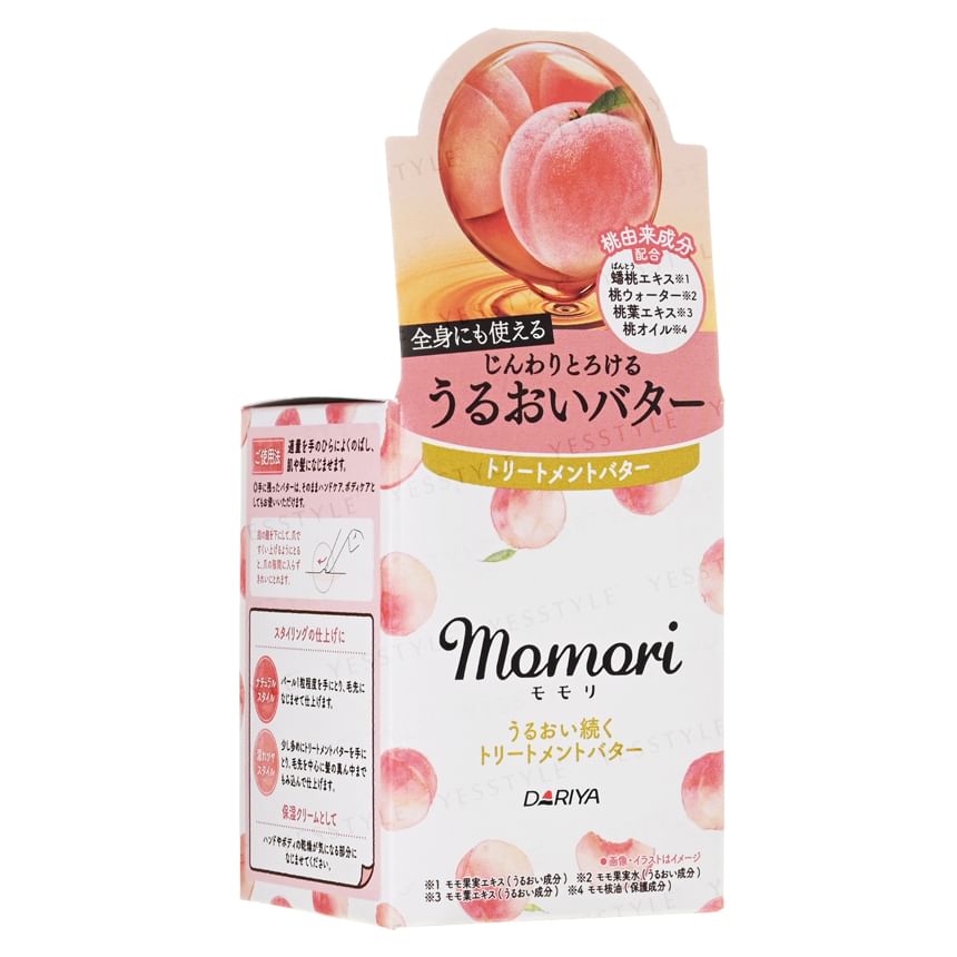 DARIYA - Momori Peach Moisturizing Treatment Butter, 38g, 142 g, 4904651187270