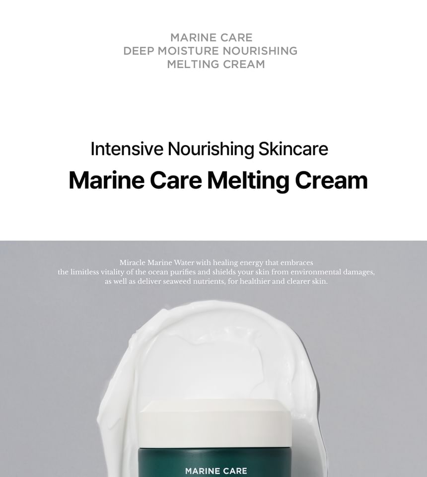 heimish - Marine Care Algae + Panthenol Deep Moisture Nourishing Melting Cream, 2024 Verison - 55ml, 200 g, 8809481761248