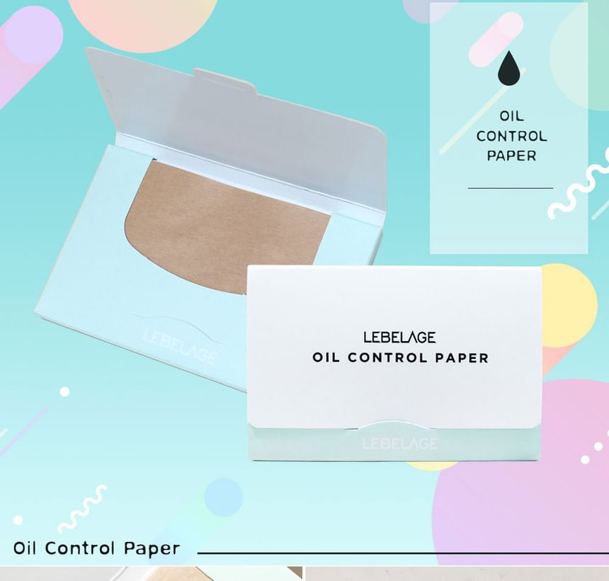 LEBELAGE - Oil Control Paper, 50 sheets, 12 g, 8809400120170