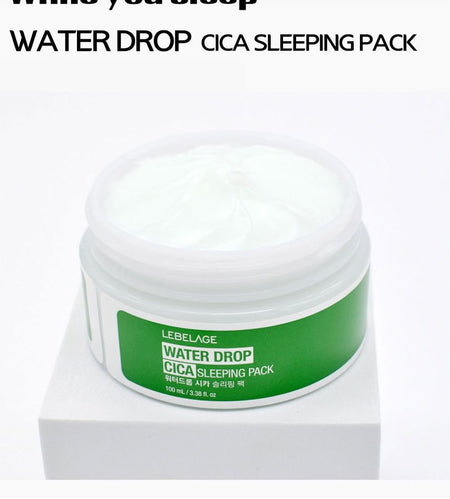 LEBELAGE - Water Drop Cica Sleeping Pack, 100ml, 146 g, 8809679093762
