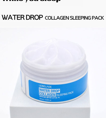 LEBELAGE - Water Drop Collagen Sleeping Pack, 100ml, 153 g, 8809679093755