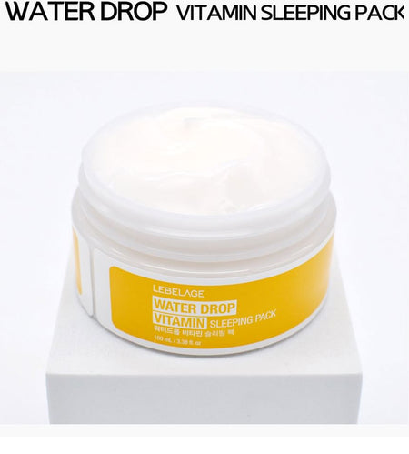 LEBELAGE - Water Drop Vitamin Sleeping Pack, 100ml, 146 g, 8809679093748